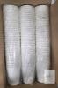 Bulk 12 oz White Paper Cups, Pack of 250, Single Wall Disposable Drinkware, Plain, Stackable