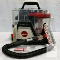 Hoover CleanSlate Portable Carpet Cleaner with 7" WidePath Tool and TightSpot Tool Opened/used Mild usage / residue present All pieces appear present