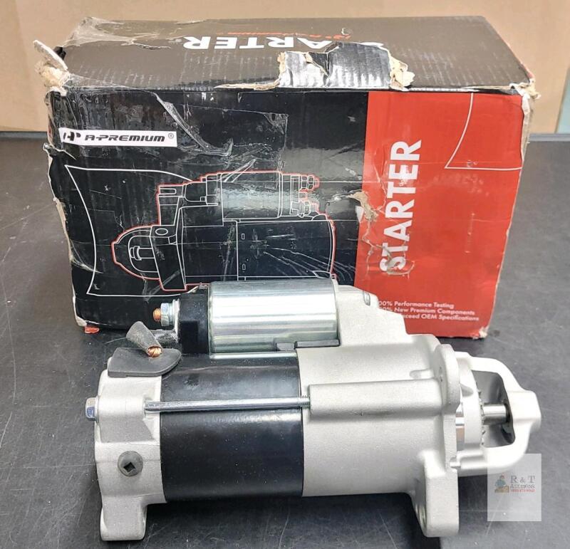 A-Premium STR34030-C1 Starter Motor, 12V, 1.2 kW, 9 Teeth, Clockwise Rotation
