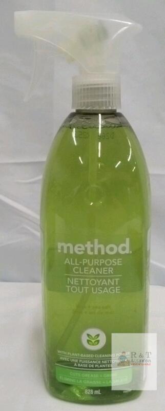 new Method All-Purpose Cleaner, Lime + Sea Salt, Plant-Based, 28 fl oz (828 mL) Spray Bottle