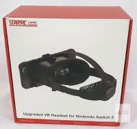 STARTRC GAMES Upgraded VR Headset for Nintendo Switch 2, Adjustable HD Lenses, Black
