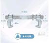 NEW Universal Scaffold Beam Clamp Bolts, Galvanized Steel, 11" Length, 6.6 lbs, Set of 4 - 2