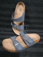 Birkenstock Sandels sz W6 & M4 - Blue