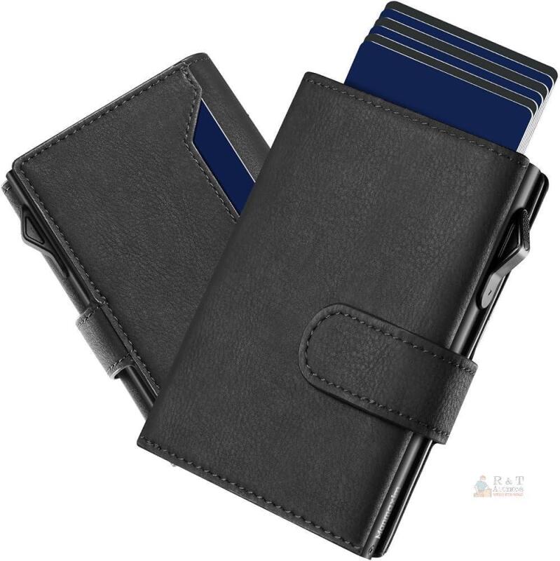 New Manmaxim Men&rsquo;s Slim Minimalist Wallet & Card Holder &ndash; Model MW1831301
