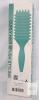NEW Curly Hair Styling Brush C1061-XCN-F, High-Density Nylon Bristles, Vented Design, Aqua Color - 3