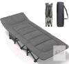 NEW Portable Folding Camping Cot, 75" x 26", Steel Frame, 300 lb Capacity