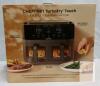 NEW Chefman TurboFry Touch Dual-Basket Air Fryer, 6 Qt Capacity, Digital Controls, Black OPEN BOX - 2