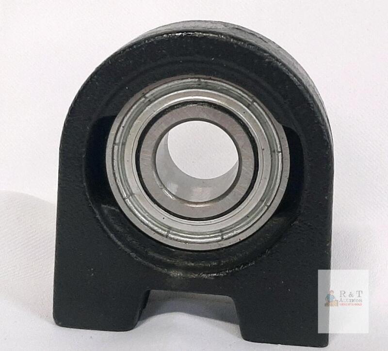 Caltric Pillow Block Bearing, 2-Bolt Mount, Shielded, Cast Iron Housing