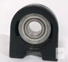 Caltric Pillow Block Bearing, 2-Bolt Mount, Shielded, Cast Iron Housing