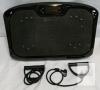 TABATA Vibration Plate Exercise Machine with Resistance Bands, Digital Display, 99 Speed Levels Used Slight wear on foot pads Tested for power and function - 2