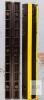 VEVOR 20 Inch Rubber Parking Curb with Yellow Reflective Strip, 4 Mounting Holes - 2