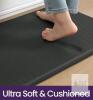 DEXI 20"x39" Brown Anti-Fatigue Kitchen Mat, Non-Slip, Waterproof, Cushioned Comfort - 2
