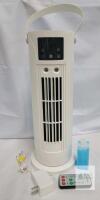 Topland SF-TF10 BK Cordless Tough Fan, 4-Speed Settings, Built-in 3000mAh Battery