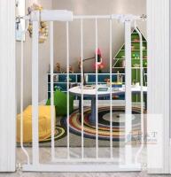 NEW ALLAIBB Pressure-Mounted Walk-Through Safety Gate, 24.2&ndash;27.6 in Wide, 30.7 in Tall, Auto-Close