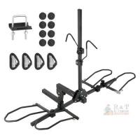 GOENER'S Platform Hitch Bike Rack, 2-Bike, 2" Receiver, Steel, Black, Model X004S5SJPR new