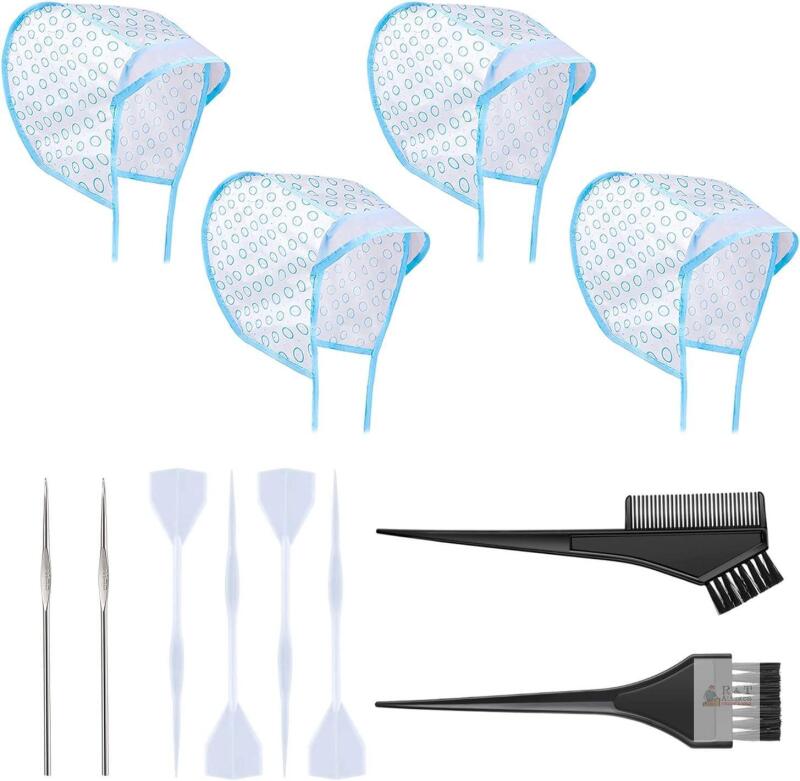12-Piece Professional Hair Highlighting Cap & Tool Kit &ndash; New