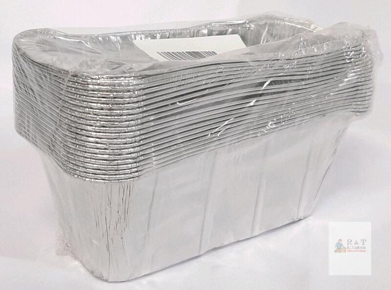 NUPICK 20-Pack Aluminum Drip Pans for Blackstone Griddles, Compatible with 17" to 36" Models