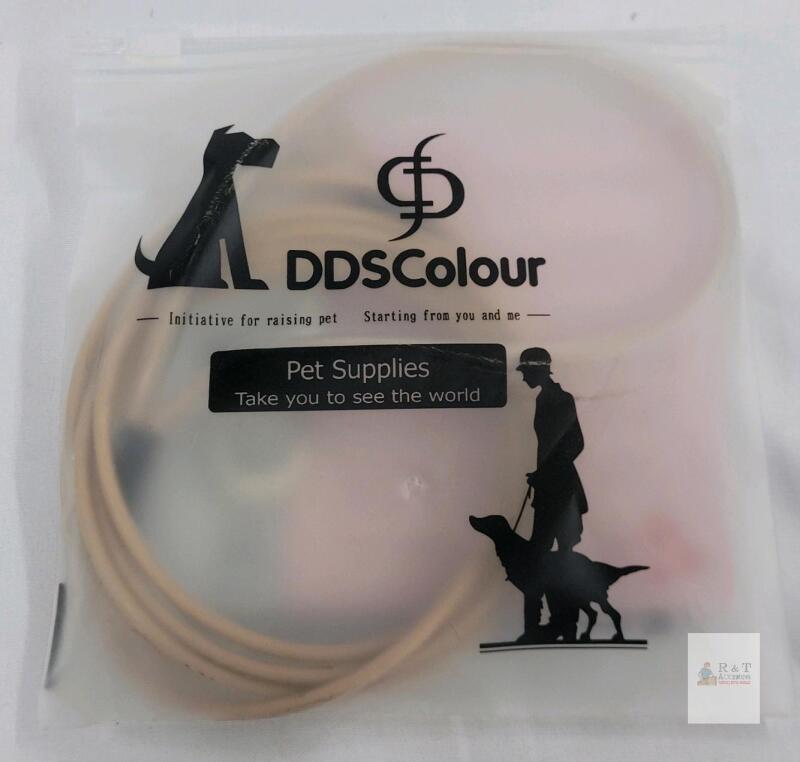 DDSColour Chew Proof Dog Leash X004WDYJJP, Wire Rope, Chew-Resistant, 5 ft, For Medium-Large Dogs