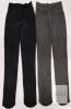 NEW Women's Size 6 Fleece-Lined Leggings, 2-Pack Black & Grey, High Waist, Polyester-Spandex, Thermal