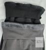 NEW Women's Size 6 Fleece-Lined Leggings, 2-Pack Black & Grey, High Waist, Polyester-Spandex, Thermal - 2