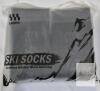 2 New Pairs sz Medium (6.5-8.5) Sanyiyiba Men's Merino Wool Snow Sports Socks - 2