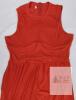 NEW Women's XL Sleeveless Red Jumpsuit, Wide Leg, Back Zipper - 3