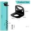 NEW 25.5" Steel Ground Anchor Kit, Auger Type with Multi-Functional Brackets, Set of 8, Black Finish - 2
