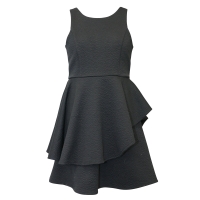 New, Ava & Yelly Textured Tiered Dress in Girls Size 14