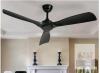 NEW BvenuBigLite WS-FPZ180-18B 52"/60" 3-Blade Ceiling Fan, Black, DC Motor, Remote/App Control