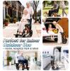 NEW RETAIL $420 WEYRAL Lightweight Foldable Transport Wheelchair, 24 lbs, 220 lbs Capacity, Aircraft-Grade Aluminum - 4