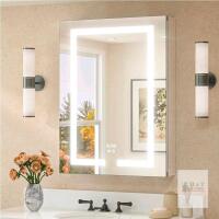 KeonJinn 24x32" LED Medicine Cabinet with Anti-Fog Mirror, Dimmable Lights, and Built-in Outlets***