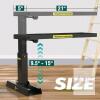 Tantifiy Adjustable Stair Ladder Platform Stand, 21"x5" Platform, 9.5"-15" Height, Heavy Duty - 2