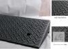 Rubber Threshold Ramp, 10,000 lb Capacity, Anti-Slip, Bolt Down, Black - 2