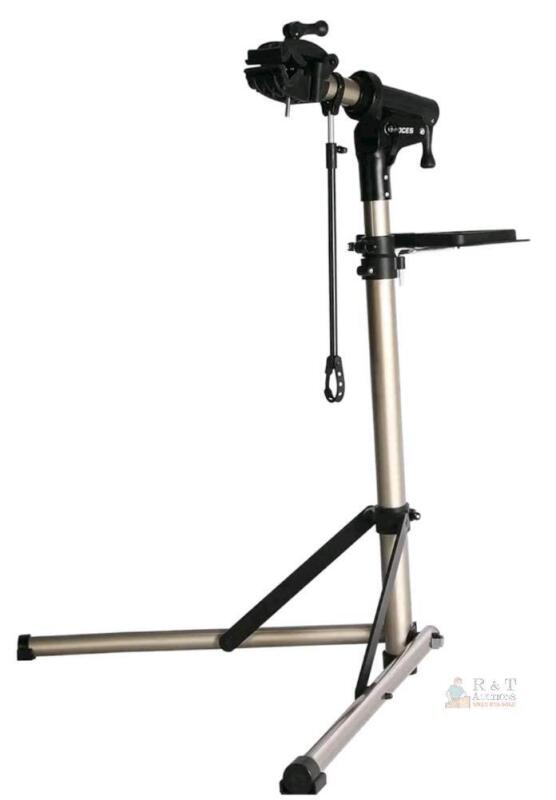 CXWXC RS100 Bike Repair Stand, Aluminum Alloy, 360&deg; Rotatable Clamp, 60 lbs Capacity
