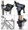 CXWXC RS100 Bike Repair Stand, Aluminum Alloy, 360&deg; Rotatable Clamp, 60 lbs Capacity - 4