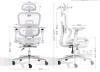 NEW Morkprism Ergonomic Office Chair, 9D Adjustable Arms, 3D Lumbar, 135&deg; Recline, Retractable Footrest - 2