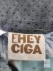 EHEYCIGA Orthopedic XL Dog Bed, 41 x 27.5 x 3.5 in, Gray, Plush Sherpa Cover, Non-Slip Bottom - 3