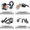 NEW SEEMEY 44Pcs Power Function Kit Set Motor Battery Infrared-Remote-Control Receiver Train Adjustable Speed ​​Motor-Parts, Toy Motor Compatible with mainbrands Technic-Parts - 2