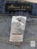 GOOD TO EXCELLENT preowned Marc Ecko Cut & Sew Distressed Jeans 46x32 Blue Men&rsquo;s 100% Cotton Style 86003338 - 3