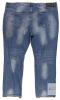 GOOD TO EXCELLENT preowned Marc Ecko Cut & Sew Distressed Jeans 46x32 Blue Men&rsquo;s 100% Cotton Style 86003338 - 4