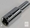 1/2" Drive 8mm 6-Point Socket, Chrome Vanadium Steel, Chrome Plated Finish
