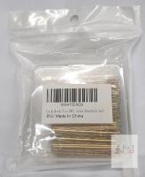 Laicky 2.2-Inch Blonde Bobby Pins, 200-Count Pack, Rust-Resistant, Rubber Tip