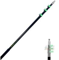 EverSprout 24' Telescoping Extension Pole, 4-Stage Anodized Aluminum, 3/4" ACME Threaded Tip