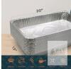 Pami PAM-00160 20x13 Heavy Duty Aluminum Food Pans, Full Size Deep, 19 Pans - - 2