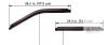 Ford F-150 2015-2020 Crew Cab Window Visors, 4-Piece Set, Adhesive Mount, Dark Smoke Acrylic - 2