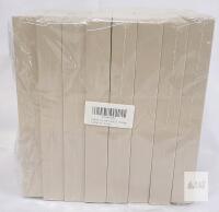 8-Pack Beige Velvet Jewelry Trays with Adjustable Dividers NEW