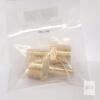 Brass Hose Fittings, 5/16" Barb x 1/2" NPT, New Sealed, 2-Pack - 2