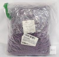 Huskein 120-Pack 33" Purple Mardi Gras Beads - Plastic Necklace Party Accessories