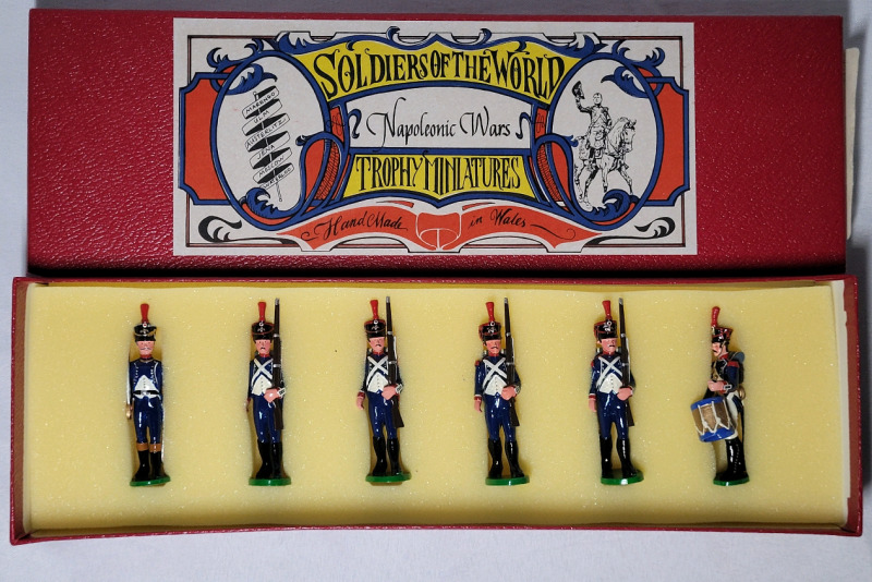 Trophy Miniatures ' 8th. Regiment of French Infantry ' Lead Miniatures