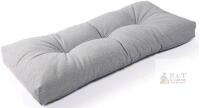 NEW 36"x15"x4" Beige Polyester Bench Cushion, Indoor/Outdoor, Fits 34-36" Benches